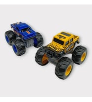 Mini Off-Road Araçlar 2'li - Sarı Lacivert