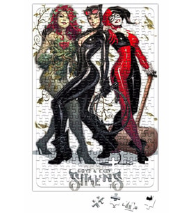 Gootham City Sirens Puzzle 240 Parça Yapboz