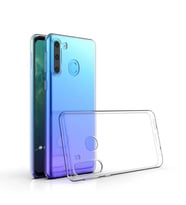 Galaxy M11 Kılıf Zore Şeffaf İnce ve Esnek Süper Silikon Kılıf (Renksiz)