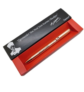 Signator® C659 Rose Gold Tükenmez Kalem  İsme Özel Kalem  Hediyelik Kalem - (Öğretmenler Günü, Doğum Günü, Yeni Yıl vb. Kutulu) (Karışık)