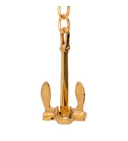 Anahtarlık Drenot N1 Çıpa Pirinç Döküm (Bronz)