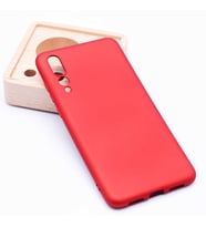 Zore P20 Pro ile Uyumlu Premier Silikon Kılıf Kırmızı