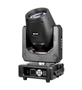 Quenlite Beam-280 9R Osram Ampül ile 280W Beam Spot Sahne Işık Cam Gobo Türk Bayrağı Efektli