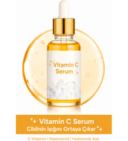Vitamin C Serumu – Aydınlık, Canlı ve Genç Görünüm- 30 ML