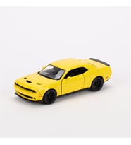Motormax 1:24 2018 Dodge Challenger SRT Hellcat Wideboy Diecast Model Araba