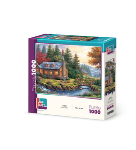 Yappuzz Tahta Köprü 1000 Parça Puzzle