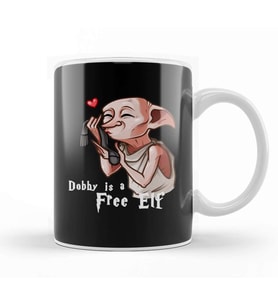 Harry Potter Dobby Kupa Bardak Porselen