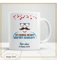 Babalar Günü Hediyesi – Kişiye Özel Kupa Bardak-baba57