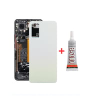 Xiaomi Redmi Note 12 Pro 4G Arka Kapak - Arka Pil Batarya Kapağı + B7000 Yapıştırcı - 2209116AG 2209116AG Uyumlu (Açık Mavi)