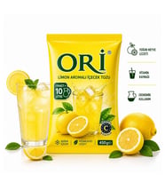ORİ Limon Aromalı Soğuk Şerbetlik İçecek Tozu 450 Gr