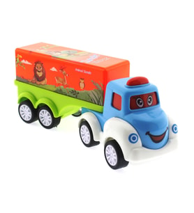 Mulvxurg  Urg02 Çek Bırak Mini Sevimli Turuncu Tır (Mulvix)