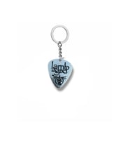 Lamb of God Rock Grubu Pena Şeklinde Çift Taraflı Rock İşaretli Metal Anahtarlık