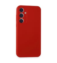 Samsung Galaxy A15 4g Kılıf First Silikon - Kırmızı