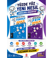 3.Sınıf Yeni Nesil Türkçe - Fen Max Soru Bankası