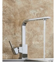 İNVENTA Yüksek Ağır Gövde Kare Lavabo Bataryası