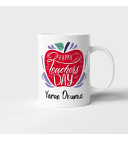 Öğretmenler Günü Happy Teachers Day Baskılı Kupa Bardak