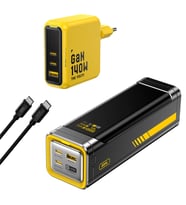 Aohi 27.600 mAh 240W Powerbank, Youth 140W 3 Portlu Şarj Adaptörü