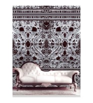 Dreamwall Sanat Desenli Isı Ve Ses Yalıtımlı  Sağlıklı Tekstil Duvar Kağıdı (Gri)
