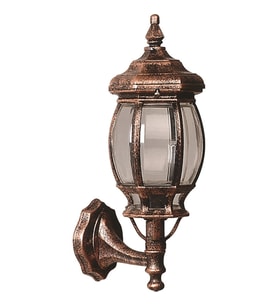 AVONNI BAP-68063-BKR- Kahverengi Boyalı Dış Mekan Aydınlatma E27 Aluminyum Polikarbon Cam 25x20cm