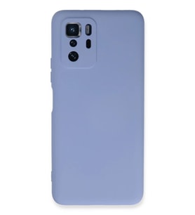 Newface Xiaomi Poco X3 GT Kılıf Nano içi Kadife Silikon - Lila