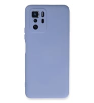 Newface Xiaomi Poco X3 GT Kılıf Nano içi Kadife Silikon - Lila