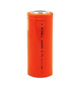 Efcell 3.7 Volt 4500 Mah ICR 26650 Şarj Edilebilir Pil