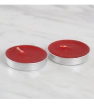 Loren 2'li Tealight Mum Kırmızı