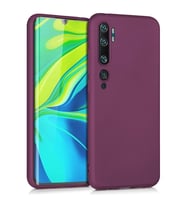 Xiaomi Mi Note 10 Pro Premium Silikon Kılıf Mor