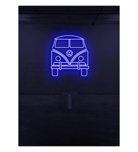Minibüs Figürlü Neon Tabela