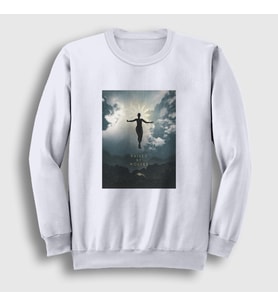 Presmono Unisex Beyaz Raised By Wolves Dizi Sweatshirt 424762tt (Beyaz)
