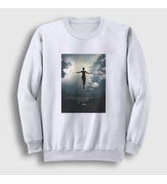 Presmono Unisex Beyaz Raised By Wolves Dizi Sweatshirt 424762tt (Beyaz)