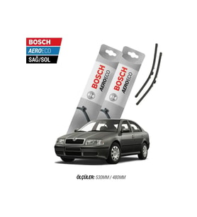 Skoda Octavia 2003 Model Bosch Aeroeco Muz Silecek Takımı