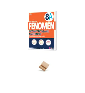 Fenomen LGS 8. Sınıf 2027 Geometri Tabanlı Matematik Soru Bankası + Telefon Standı