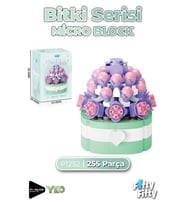 Panlos Micro Block Serisi 1252 Çiçek Buketi 255 Parça Oyuncak Yapım Seti FFP-1252