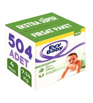 Evy Baby Bebek Bezi 4 Beden 7-14 KG Maxi 504 Adet Ekstra Süper Fırsat Pk