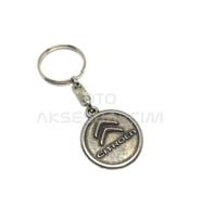 Citroen Metal Oto Anahtarlık