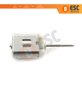 Araç Kapı Depo Kilit Dikiz Ayna Tamir İçin FC280 12V DC 28.20 mm Yivli Şaft Motor