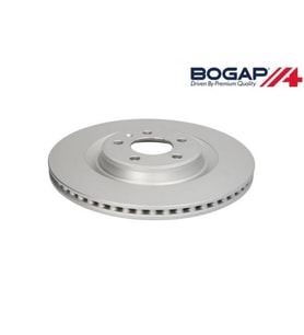 4H0615601Q Fren Diski Arka ( Takım 2 Adet ) ( Geomet Tip ) - Audi A4 -A5-A6-A7-A8-Audi Q5