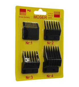 Moser 4 Parça Makine Tarak Set