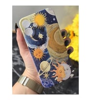 Iphone 16 PLUS Uyumlu Baskılı Şeffaf Telefon Kılıfı