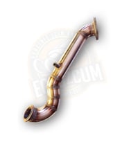 Doblo 1.6 Euro 5 DZL paslanmaz krom downpipe