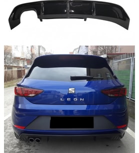 Seat Leon Mk3.5 Makyajlı Fr 2017-2020 Difüzör Soldan Çıkış (Plastik) (Standart)