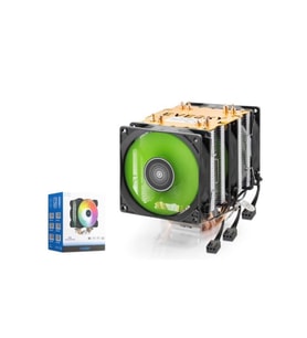 NODAR ND2603 CPU Kule Tipi İşlemci Soğutucu Üç Fanlı 90 mm Siyah