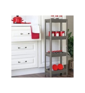 GRİ - ANTRASİT DİKDÖRTGEN RAF ÜNİTESİ PLASTİK GO-53-vice 01206