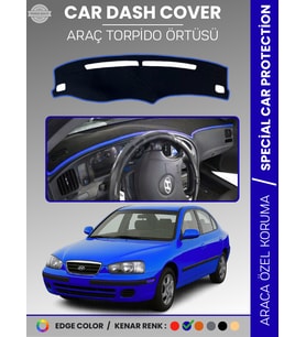 HYUNDAİ ELANTRA (1997-2006) Torpido Örtüsü Ön Panel Halı Araca Özel Çatlamayı Önler Kaymaz