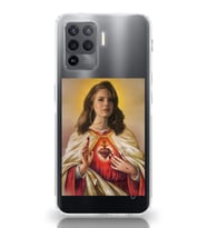 Oppo Reno 5 Lite Uyumlu Lana Del Rey Desenli Şeffaf Telefon Kılıfı