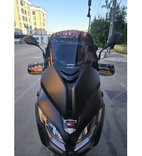 MOTOCAM QJ FORT 400 N Ön Cam 2025-2026 Model 51cm Siyah Renkli 4mm