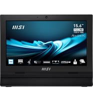 MSI PRO AP162T ADL-054EU 15.6 FHD INTEL N100 4GB DDR4 128GB SSD W11PRO DOKUNMATIK SIYAH AIO PC