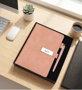 Özel Premium Kutulu Defter Kalem Seti