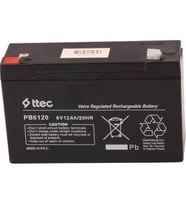 Ttec 6V 12AH Bakımsız Kuru Akü